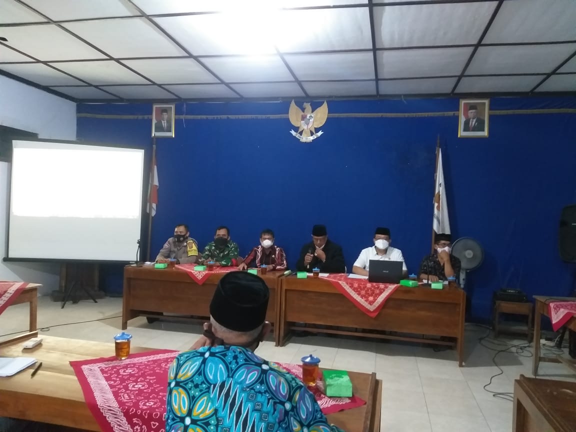 Panitia Pemilihan Lurah Hargorejo Lakukan Rapat Pleno Penetapan DPT 
